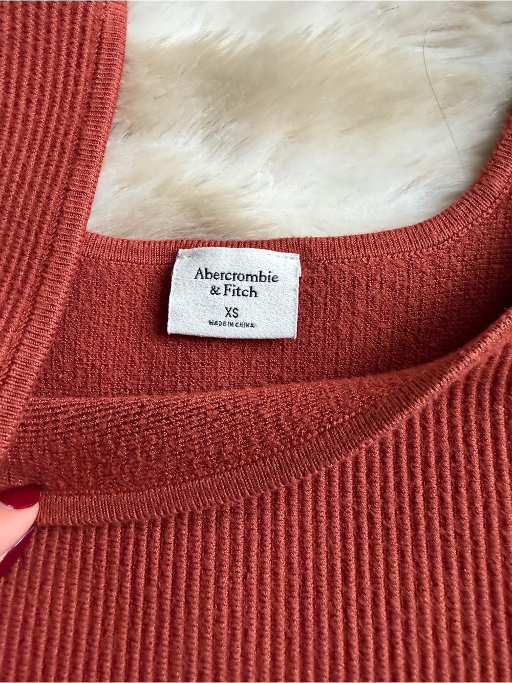 Abercrombie square neck tank - Picture 2 of 3